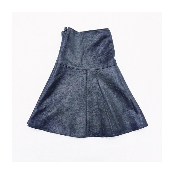 Club Monaco Irina Skirt A Line SZ6 Black - Picture 1 of 7